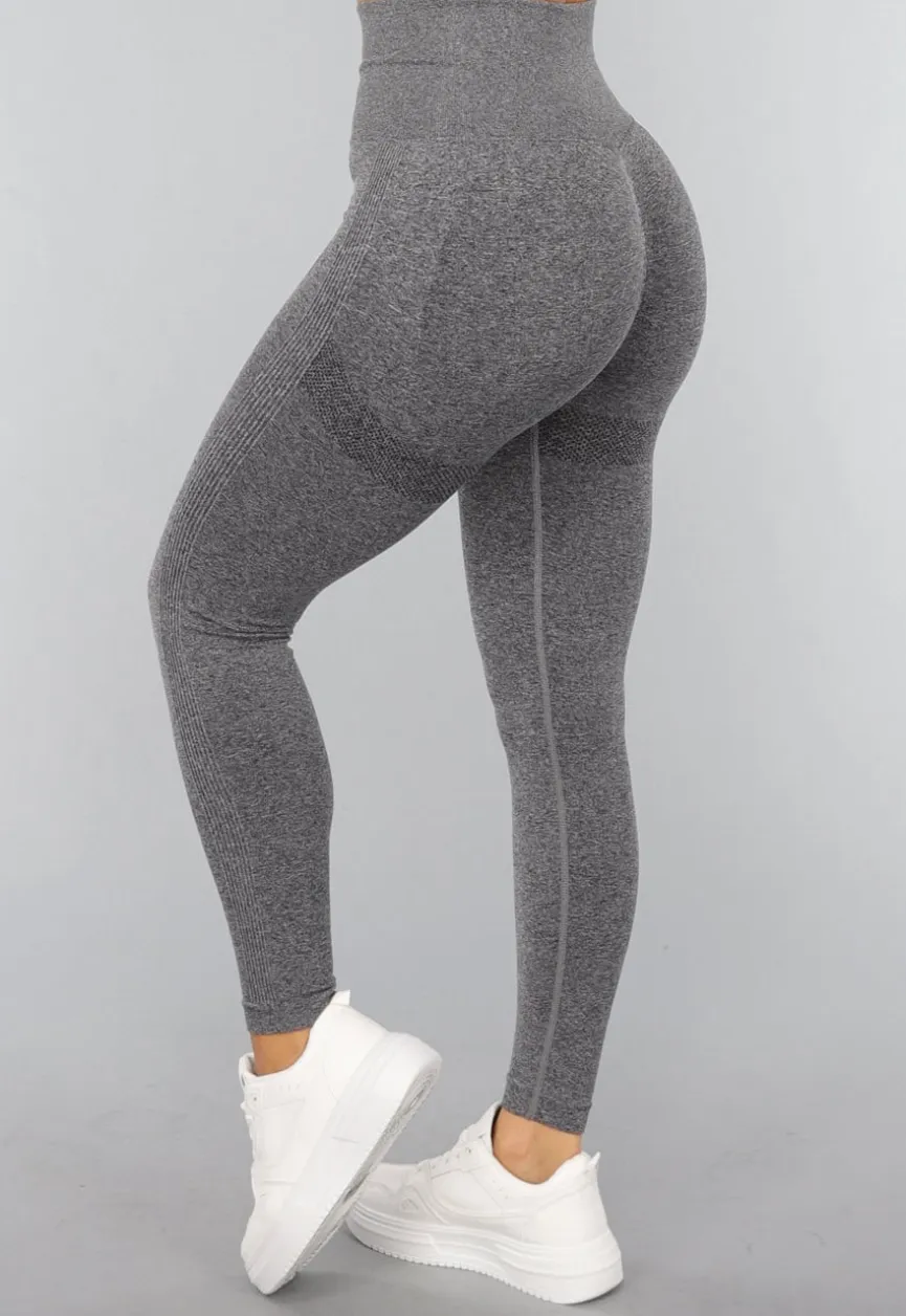 Grijze Squat Proof Fitness Legging