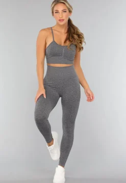 Grijze Squat Proof Fitness Legging
