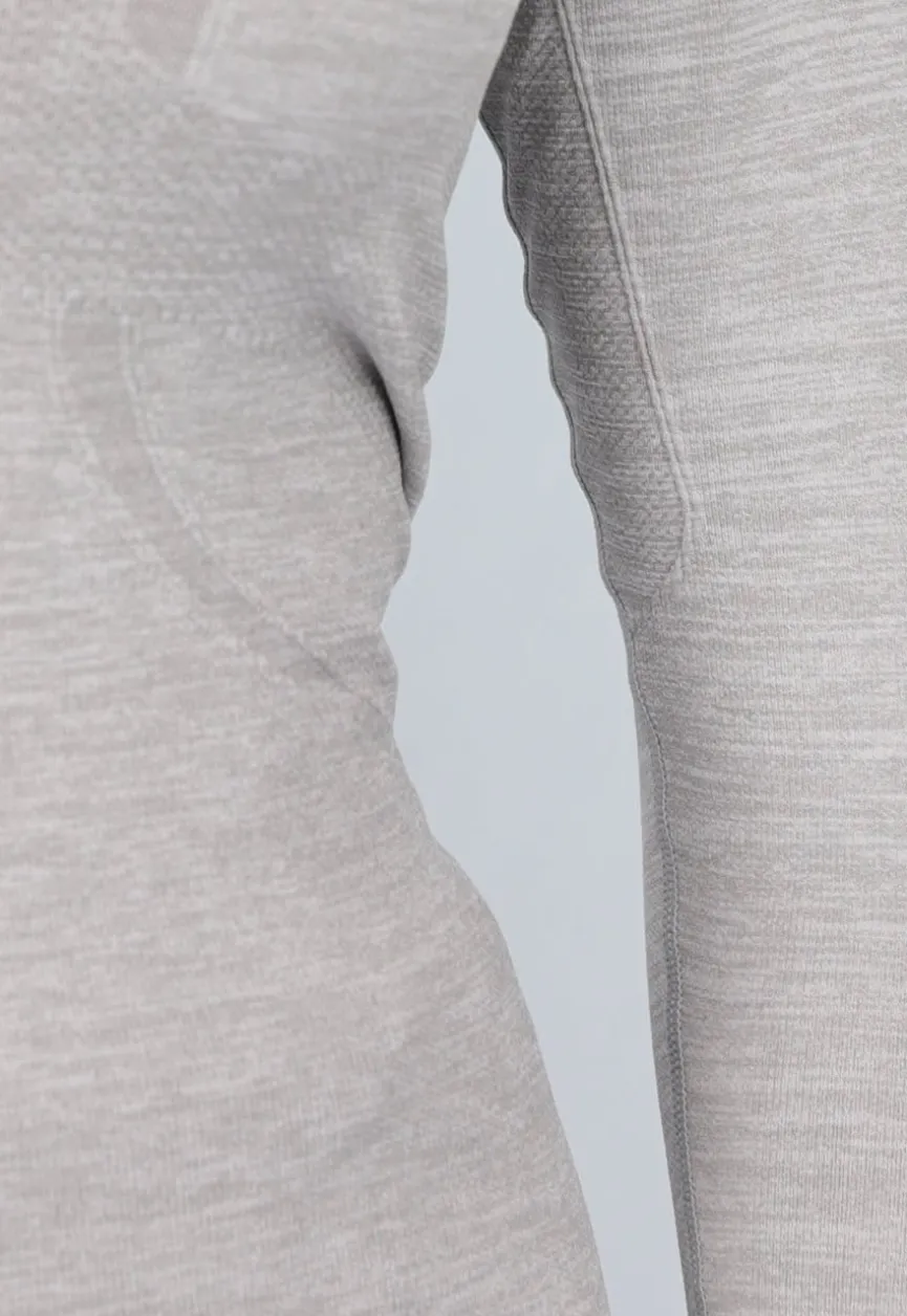 Grijze Stretchy Longsleeve Sporttop