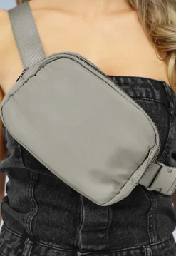 Grijze Verstelbare Fanny Pack