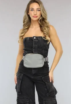 Grijze Verstelbare Fanny Pack