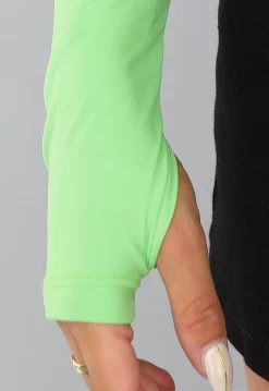 Groene Longsleeve Stretch Bolero