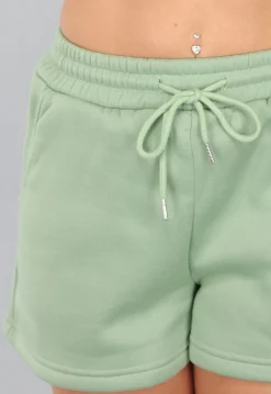 Groene Short Set met Hoodie