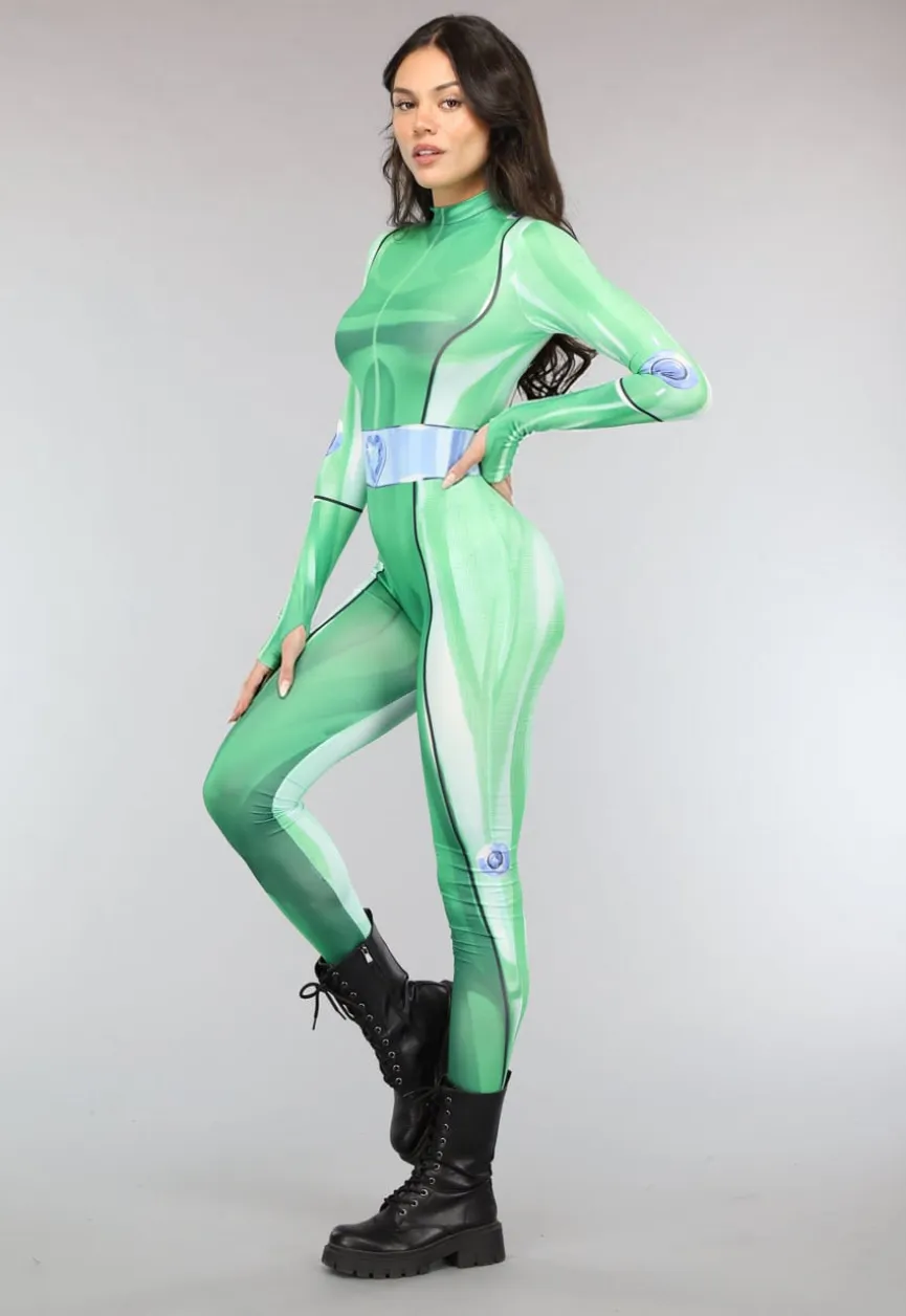 Groen Totally Spies Kostuum
