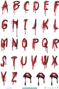 Horror Tijdelijke Tattoo