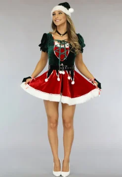 Kerst Elf Kostuum