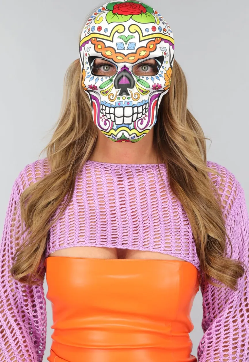 Kleurrijk Skeletten Masker