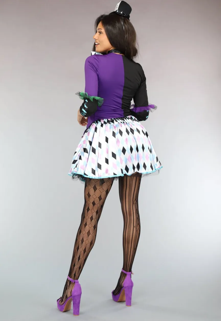 Kort Mad Hatter Kostuum