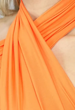 Kruisbare Oranje Top