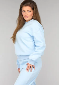Lichtblauw Fleece Huispak