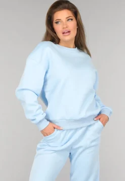 Lichtblauw Fleece Huispak