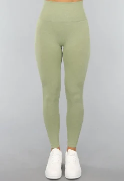Lichtgroene Fitnesslegging met Liftend Effect