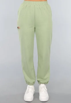 Lichtgroene Joggingbroek met Open Detail
