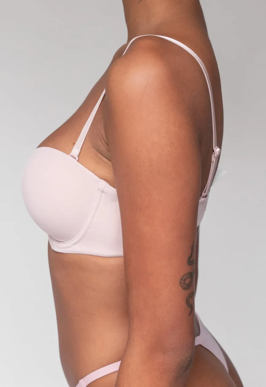 Lichtroze Push-Up BH met Afneembare Bandjes