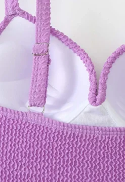 Lila Maximizer Badpak met Structuur