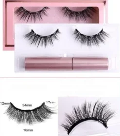 Magnetische Wimper Set met Lange Volume Look