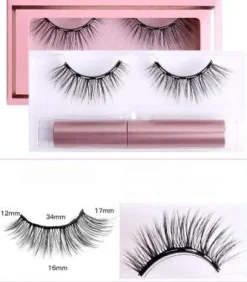 Magnetische Wimper Set met Lange Natuurlijke Look