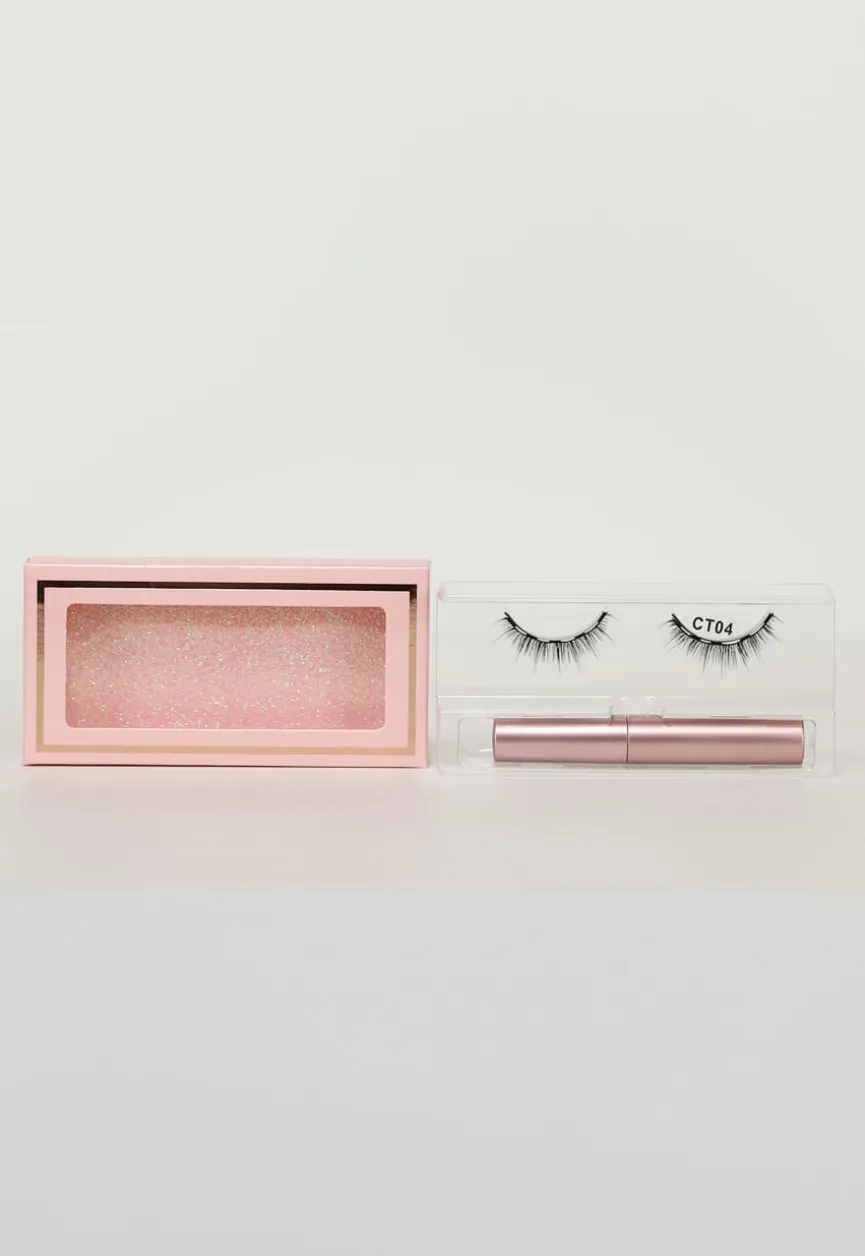 Magnetische Wimpers met Korte Wispy Look