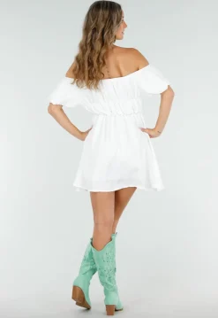 Mintgroene Suèdelook Cowboylaarzen