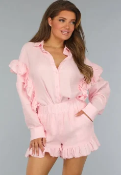Mousseline Two Piece met Ruches