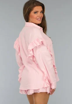 Mousseline Two Piece met Ruches
