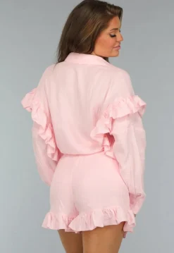 Mousseline Two Piece met Ruches