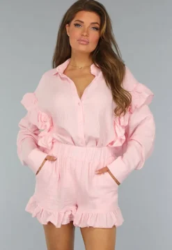 Mousseline Two Piece met Ruches