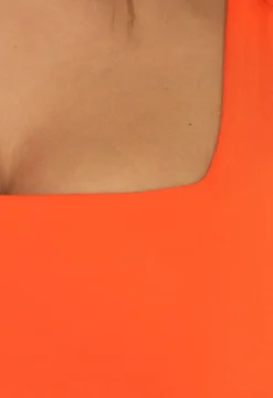 Mouwloze Oranje Bodysuit