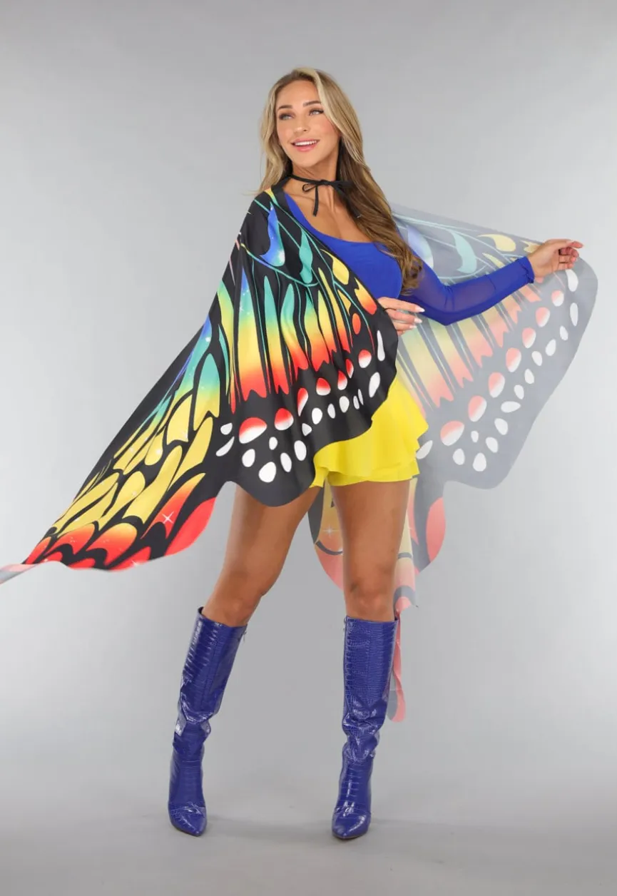 Multicolor Vlinder Kostuum Accessoires