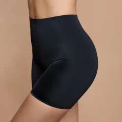 Naadloos High Waist Short Zwart