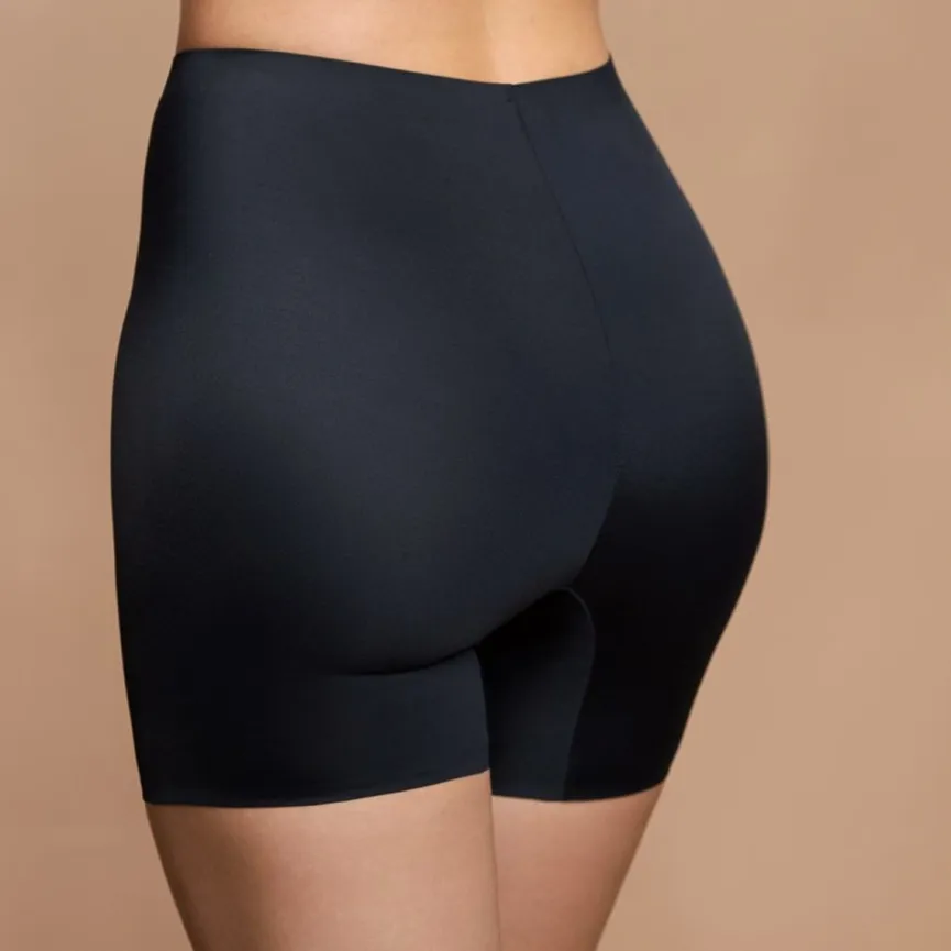 Naadloos High Waist Short Zwart