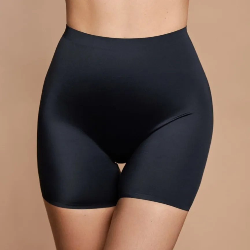 Naadloos High Waist Short Zwart
