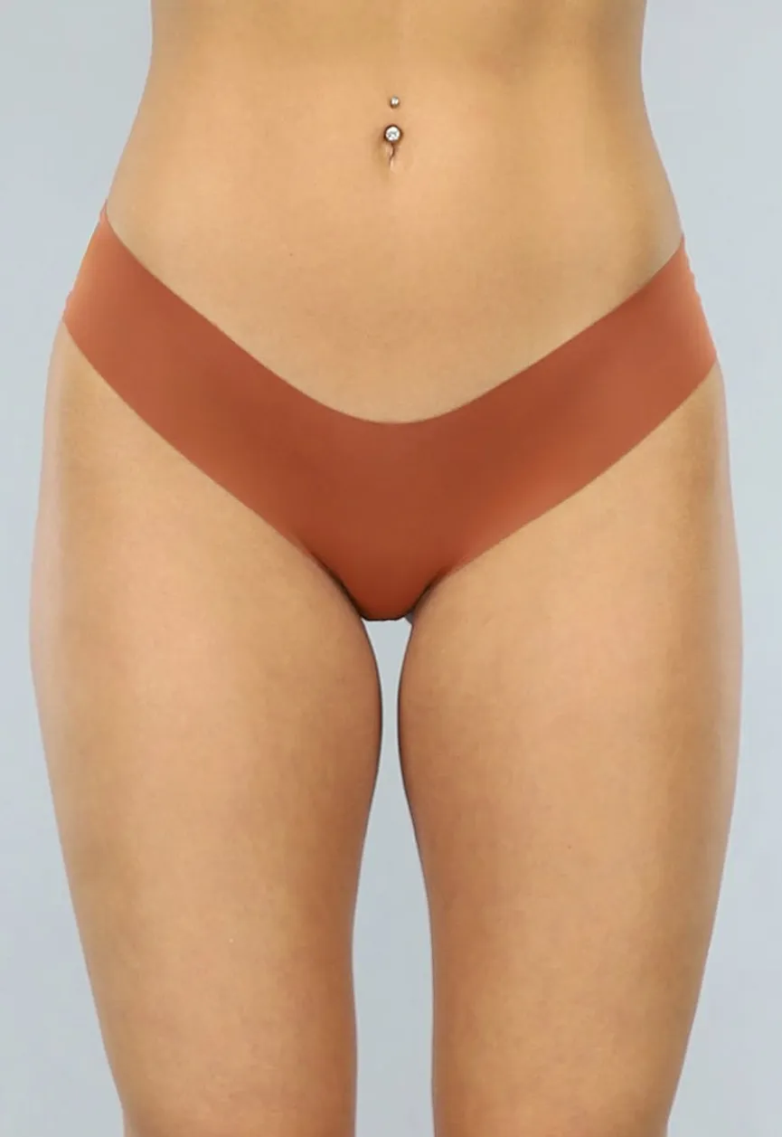 Naadloze Bruine Onderbroek
