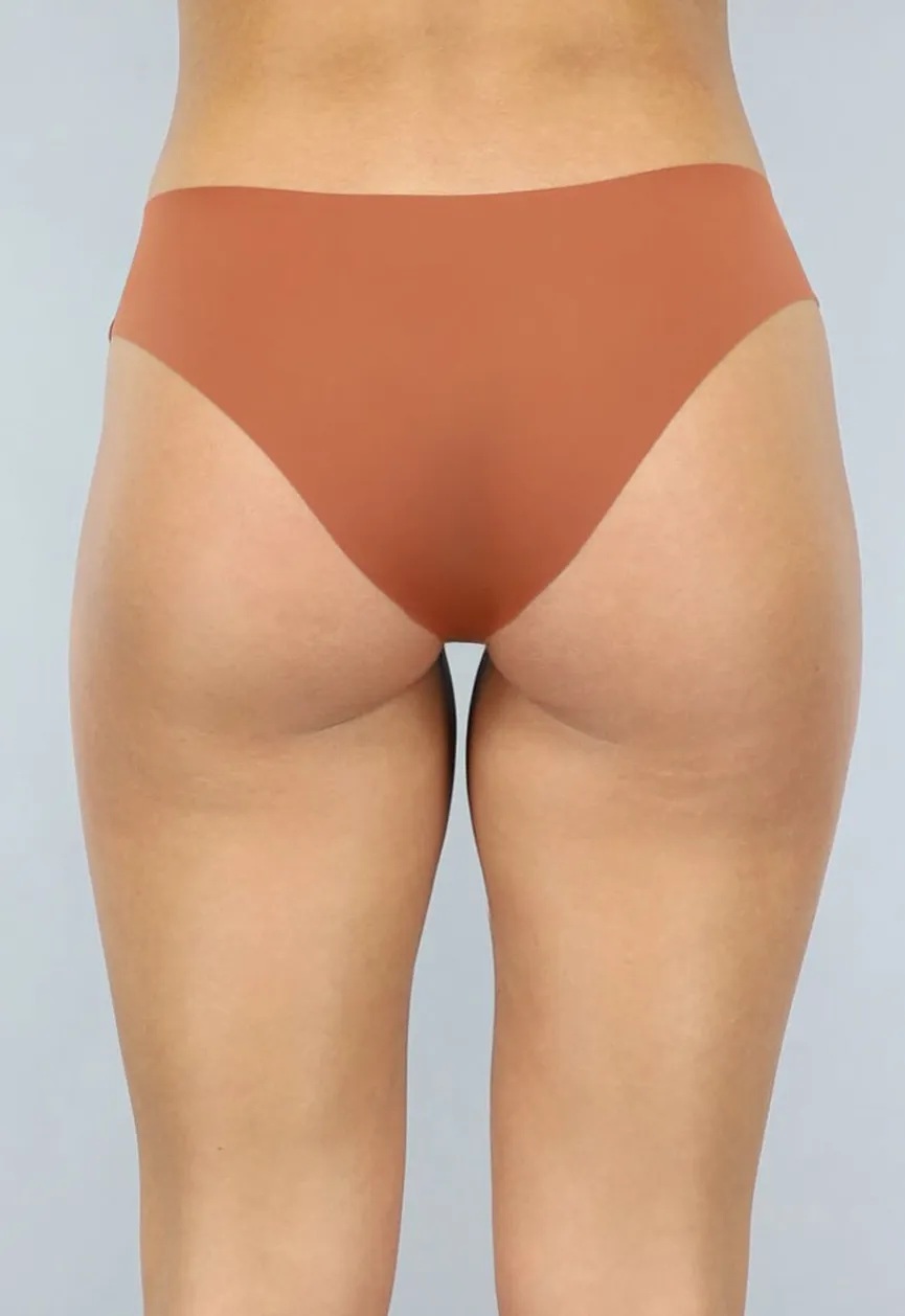 Naadloze Bruine Onderbroek