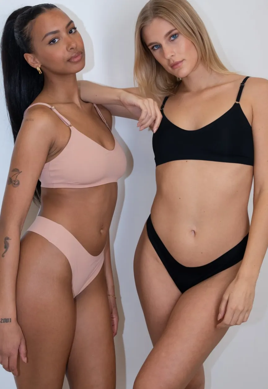Naadloze Nude Lingerie Set