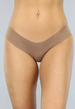 Naadloze Taupe Onderbroek