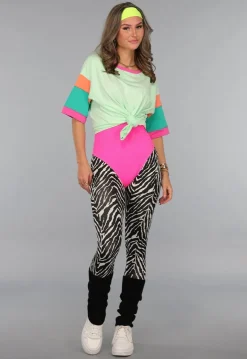 Neon Gele Elastische Haarband