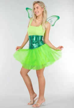 Neon Groene Tule Rok