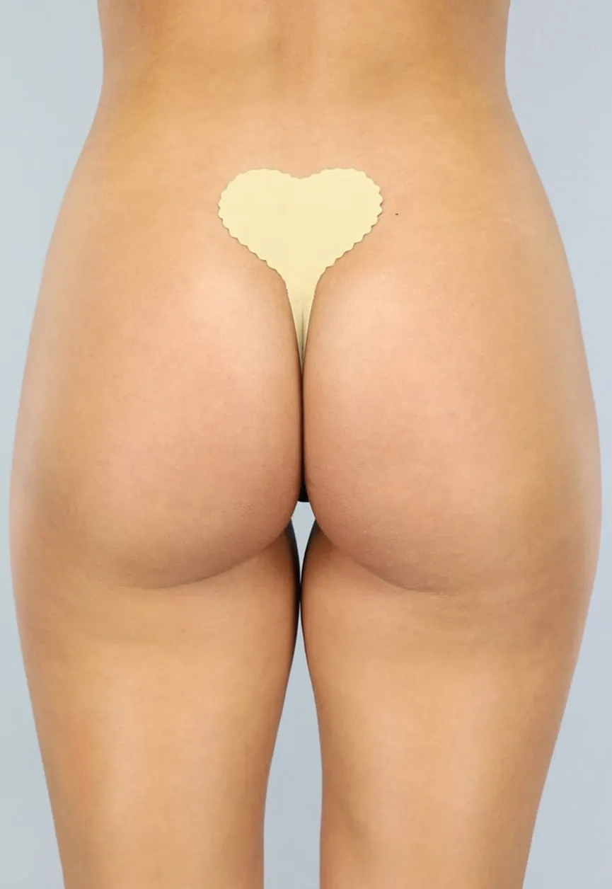 Nude Hartvormige Sticky String