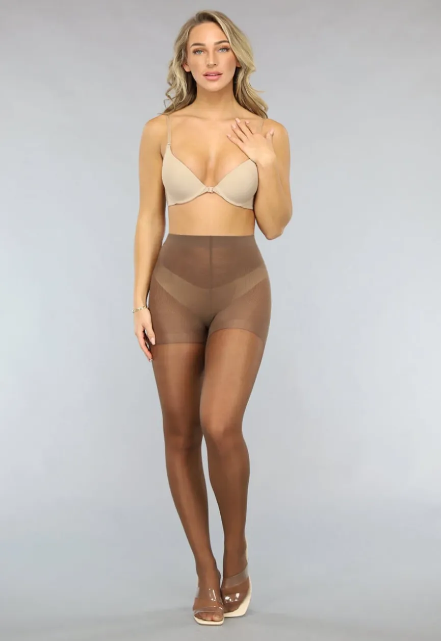 Nude Klassieke 20 Denier Panty met Broekje