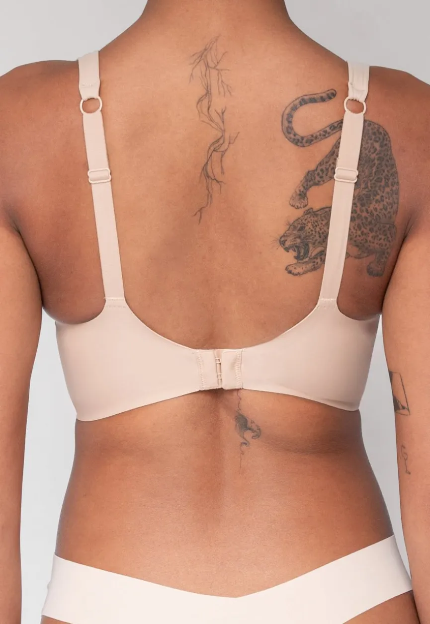 Nude Naadloze Softstretch BH Zonder Beugel