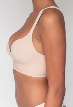 Nude Naadloze Softstretch BH Zonder Beugel