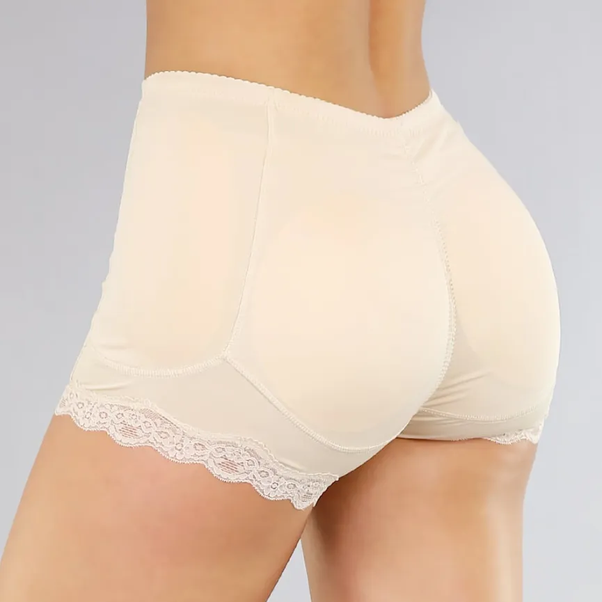 Nude Padded Butt Lift Short