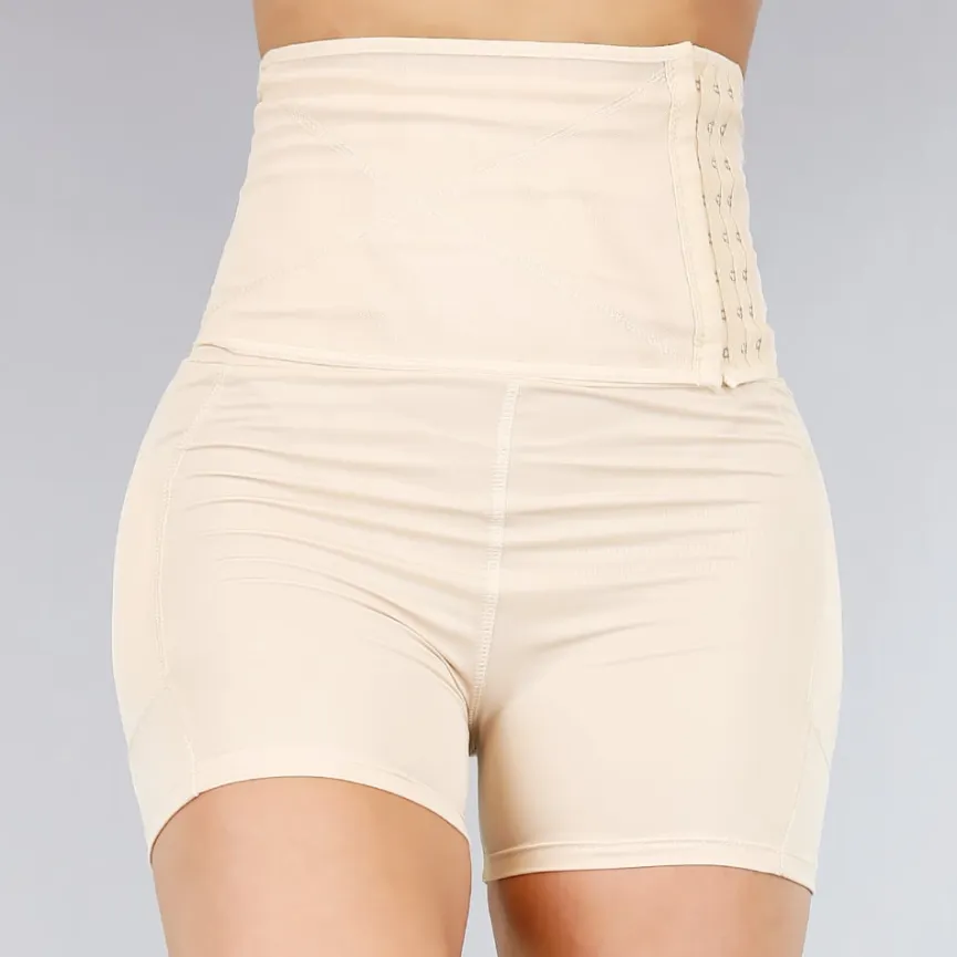 Nude Shaping Butt Lift Broekje met Waist Trainer
