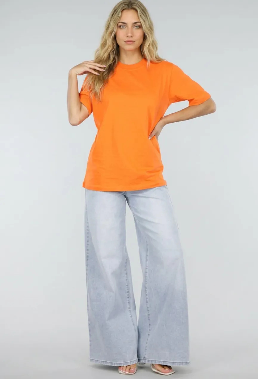 Oranje Basic Oversized T-Shirt