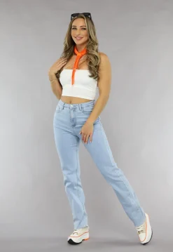 Oranje Ribstof Sjaal met Babylock