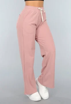 Oudroze Wide Leg Lounge Broek