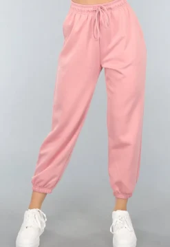 Oudroze Zachte Joggingbroek
