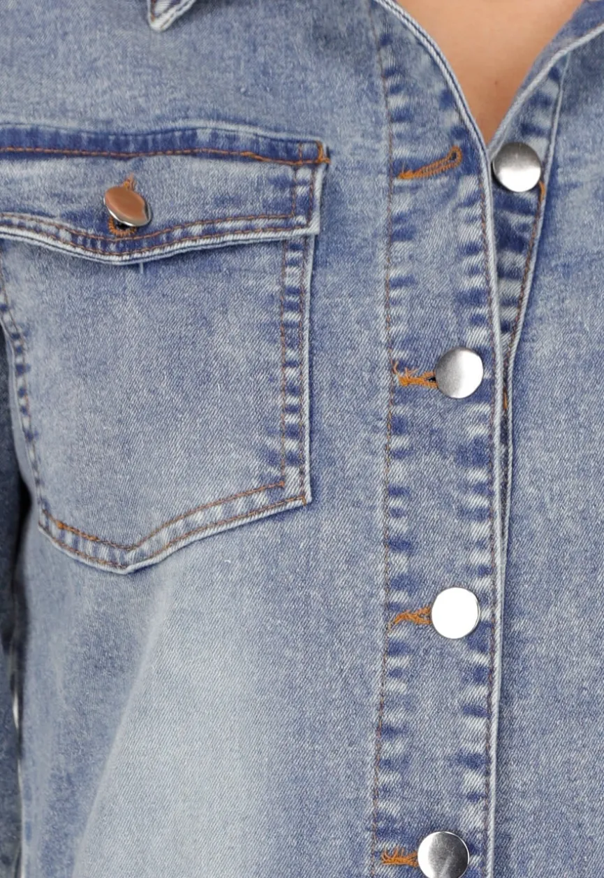 Oversized Baggy Denim Jumpsuit