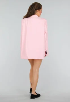 Oversized Lichtroze Blazer